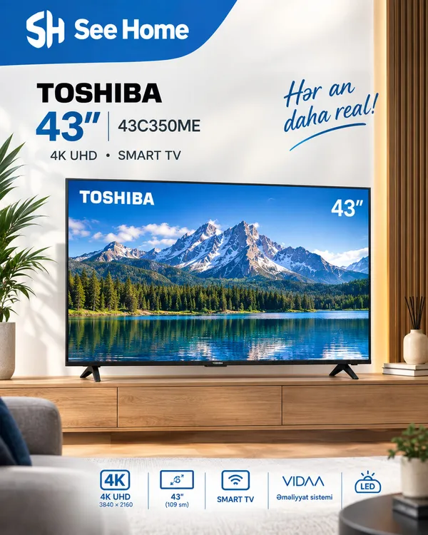 Toshiba, 43C350ME-109 — телевизоры