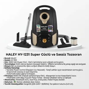 Haley HY-1231, 3200 Vt, torba, 4 L