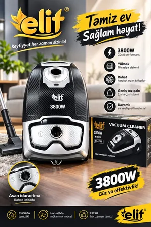 ELİF EL-766, 3800 Vt, Torba, 1 L, 3800 Vt