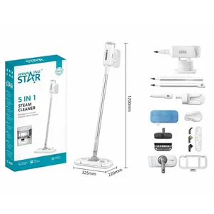 Simsiz vertikal tozsoran Winning Star, quru və buxar ilə təmizləmə, 1500 Vt, 400 ml toz toplayıcı, şəbəkə 220V - AA-771006
