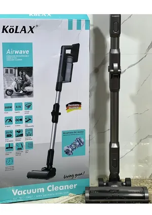Vertikal tozsoran KöLAX Airwave, simsiz, quru, 500 Vt, qara