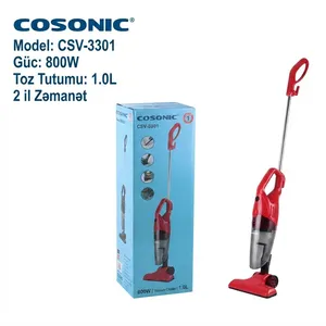 Vertikal tozsoran Cosonic simsiz quru 800 W qara-qırmızı