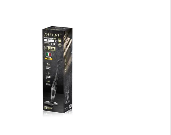 Vertikal tozsoran Duvel FH-DL-271, Simli, Quru/Nəm, Qara, 1000 ml — пылесосы