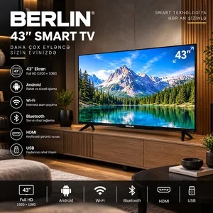 Berlin 43HH900 Android LED 43 düym Full HD Smart TV