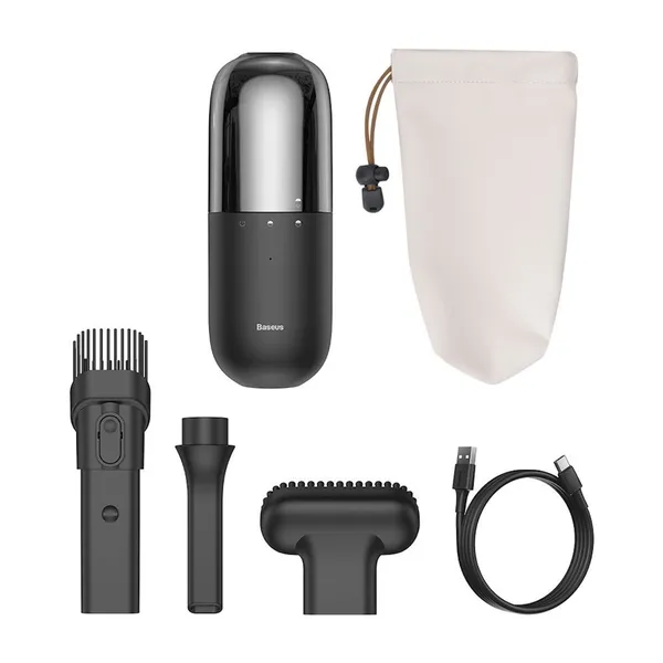 Simsiz tozsoran Baseus C1 Capsule Vacuum Cleaner CRXCQC1-01 Black — tozsoranlar