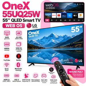 OneX 55UQ25W, webOS