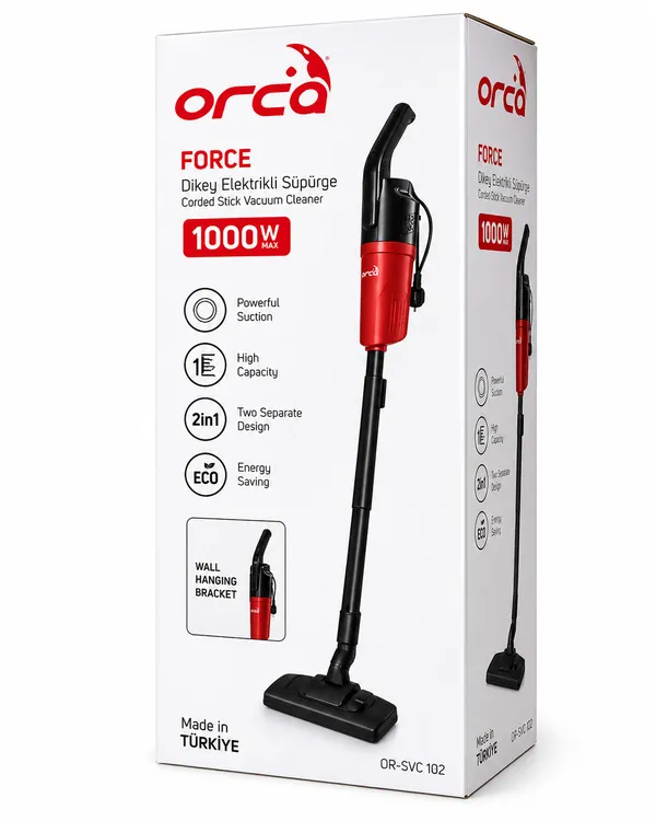 Vertikal tozsoran Orca Force ON.010-002 1000 Vt Qara — пылесосы