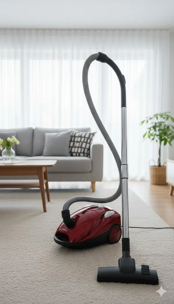 Adı tozsoran Kumtel, qırmızı, torbalı, 2800W - KahnMarket030356 — tozsoranlar