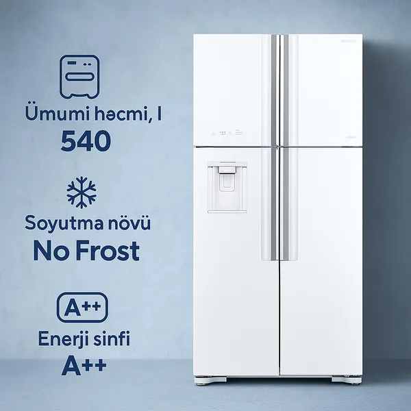 Hitachi R-W660PUC7 GPW — холодильники