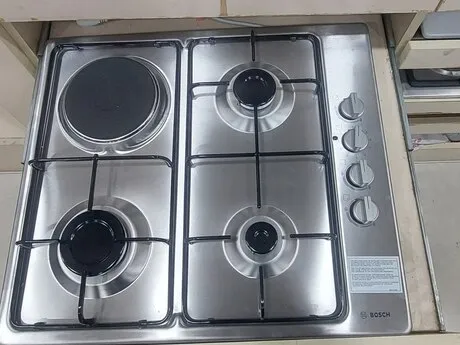 Qaz plitəsi "Bosch PBY6C5B62O — духовки и плиты