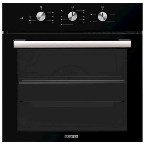 Quraşdırılan elektrik soba Kumtel 952850_RB, 52 L, konveksiya, qara — духовки и плиты