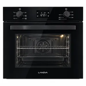 Quraşdırılan soba Lanova LNV-AO 2163 B60, Elektrik, 76 L, A, Qara
