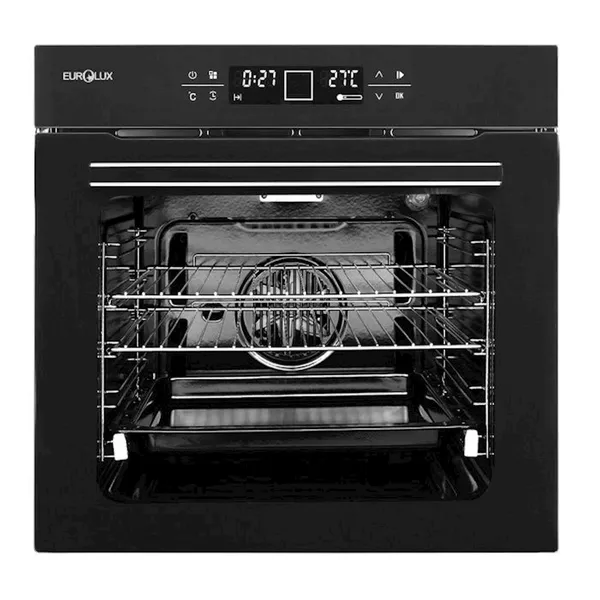 Quraşdırılan elektrik sobası Eurolux EU-EO2442CBD 75 l A sinfi qara — духовки и плиты
