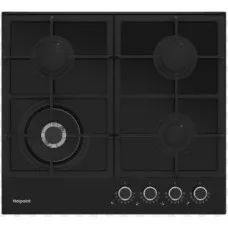 Qaz sobası Hotpoint HGS 62F/BK — bişirmə panelləri