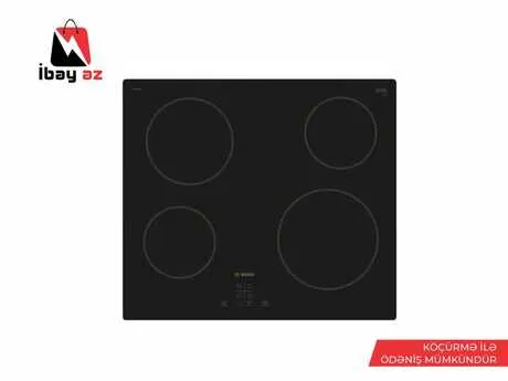 Plitə "HOB BOSCH PKE611BA1R — варочные панели