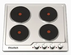 Elektrik plitə Electrotech HP2560 IX, Paslanmaz Polad, Gümüşü - HP2560 IX