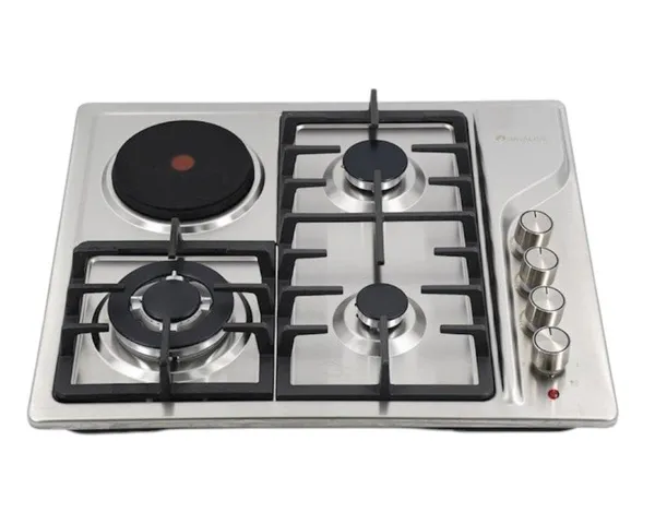 Quraşdırılan bişirmə paneli Davaline 6044 Silver — варочные панели