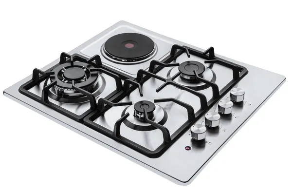 Bişirmə paneli 69560 DNG 3 qaz, 1 elektrik göz, inox korpus - 2403040049 — варочные панели