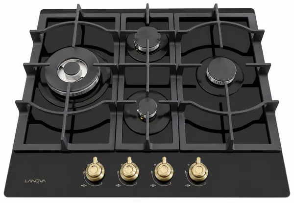 Quraşdırılan bişirmə paneli Lanova BLACKGLASS2220RC — варочные панели