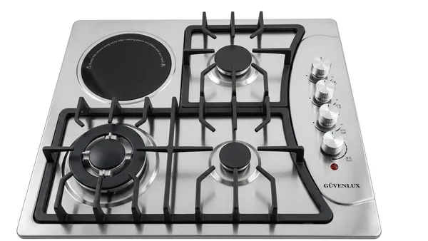 Bişirmə paneli Güvenlux, Elektrik,Qaz, Mexaniki, 4 əd, 65 sm — bişirmə panelləri