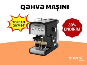 Qəhvə aparatı Sonifer AA-771993 850 W 1.2 L Qara/Gümüşü