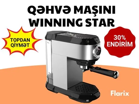 Qəhvə aparatı Winning Star ST-9709-1450W, 1L, 15 Bar — кофемашины