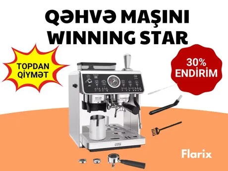 Qəhvə aparatı Winning Star ST-9714 – 2800W, 2.7L — кофемашины