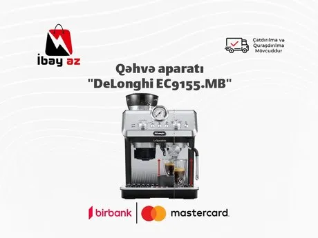 Qəhvə aparatı "DeLonghi EC9155.MB — qəhvə maşınları