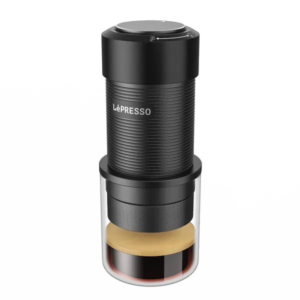Portativ əlqəhvə bişiricisi LePresso Black — qəhvə maşınları