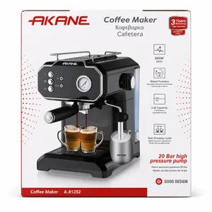 Qəhvə maşını Akane A.81252 850W, 2L, 20Bar