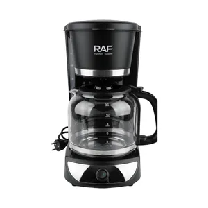 Qəhvəbişirici RAF, damcılı, qara, 600 Vt, 1.2 L