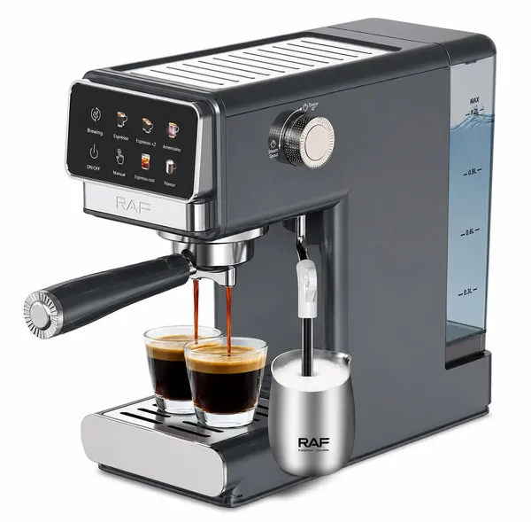 Avtomatik qəhvə maşını RAF R.0208 1300 W 1.2 l qara — кофемашины