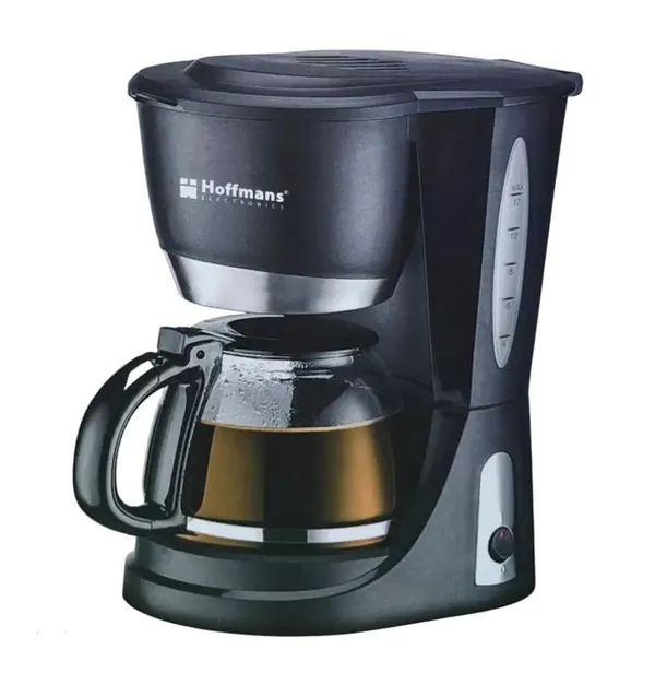 Damcılı qəhvəbişirən Hoffmans HM-3009 1200 W 1.5 l qara — кофемашины