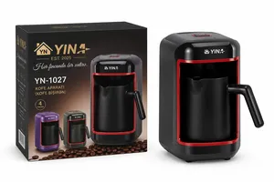 Qəhvəbişirən Yina YN-1027, 600 Vt, 0.25 l, qara