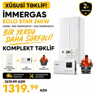 Immergas 24 Kw – Xüsusi Təklif Paketi