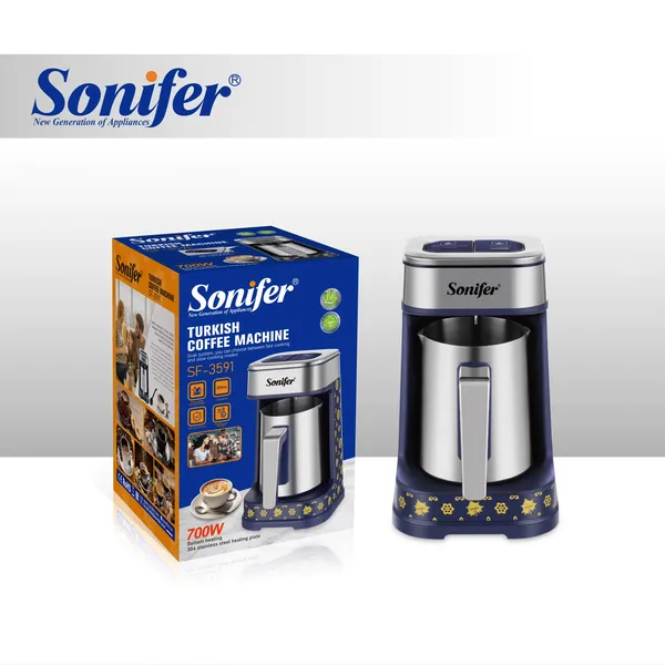 Qəhvə bişiricisi Sonifer SF-3591 — кофемашины
