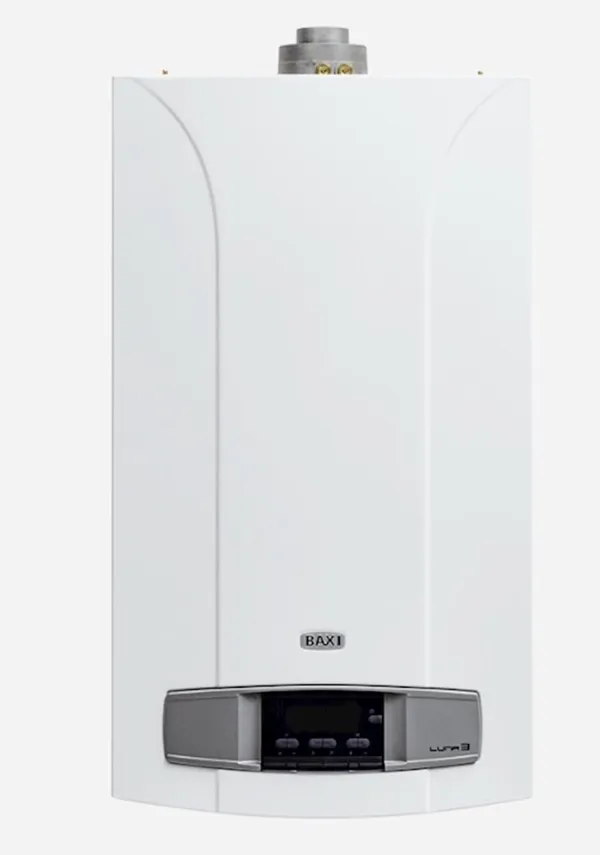 Kombi üçün qaz qazanı Baxi Luna 3, 24 Kw, İki konturlu, ağ — газовые котлы