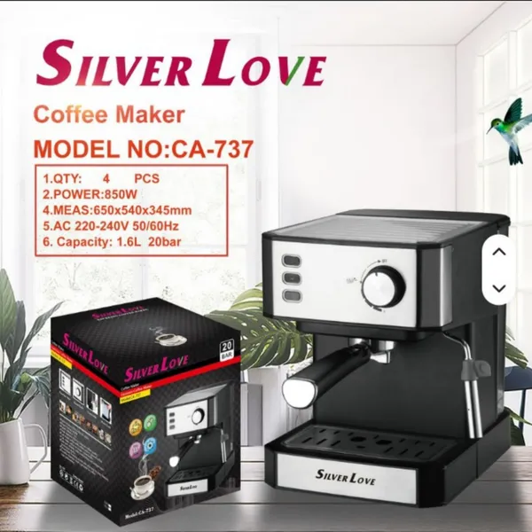 Qəhvə maşını Silver Love CA-737 — кофемашины