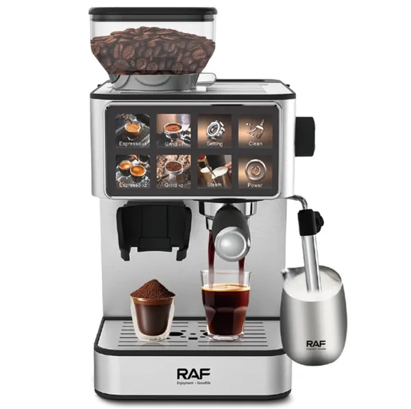 Qəhvə maşını RAF R.2948580_AS 1350 W Gümüşü — кофемашины