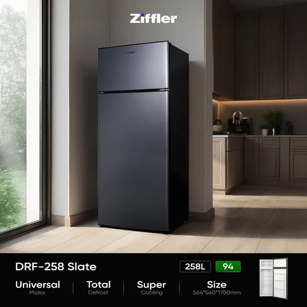 Ziffler BRF-258TFSLATE — холодильники