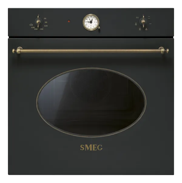 Smeg Antrasit Soba Fanı Dəstəkli SF800AO — духовки и плиты