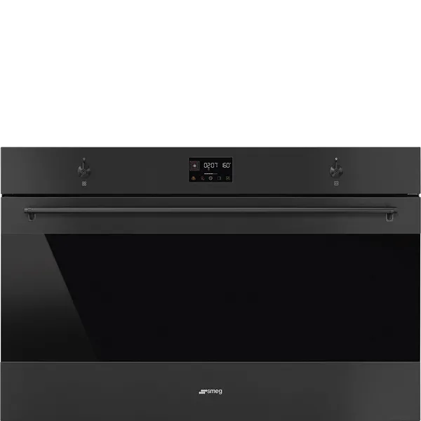 Smeg Qara Mat Termo ventilyasiyalı soba SFP9302TN — sobalar və plitələr
