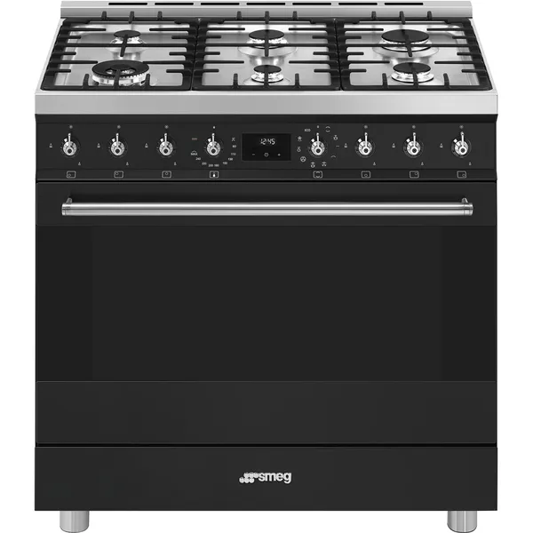 Smeg Qara Mat Stasionar Soba C9GMMB2 — sobalar və plitələr