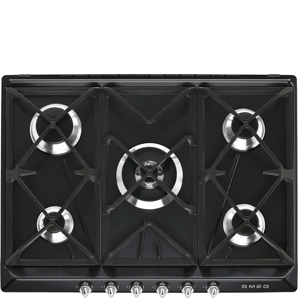 Smeg Qara Qaz Plitəsi SR975NGH — варочные панели