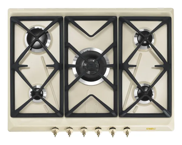 Smeg Krem Qaz Plitəsi SRV876POGH — варочные панели