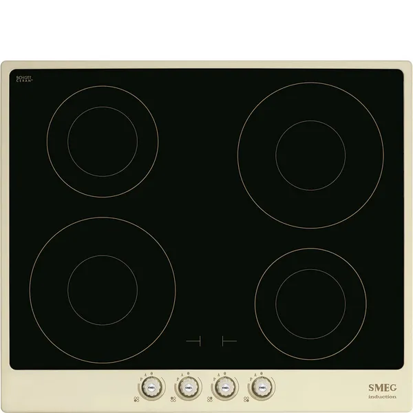 Smeg Krem İnduksiyon Plitə SI764POM — варочные панели