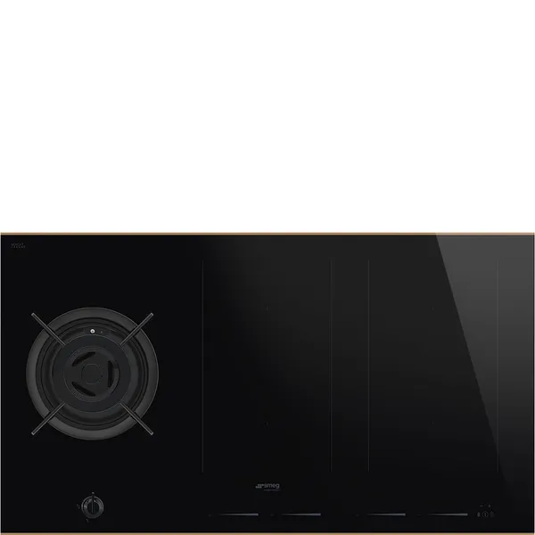 Smeg Qaz + Induksiya PM6954R — варочные панели