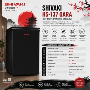 Shivaki HS-137, birqapılı, qara