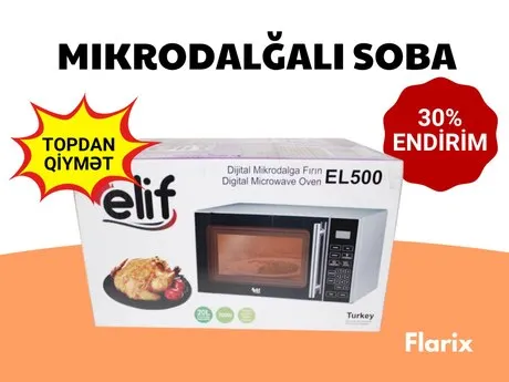 Mikrodalğalı soba Elif EL-500 — mikrodalğalı sobalar