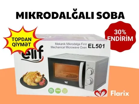 Mikrodalğalı soba Elif EL-501RB — mikrodalğalı sobalar